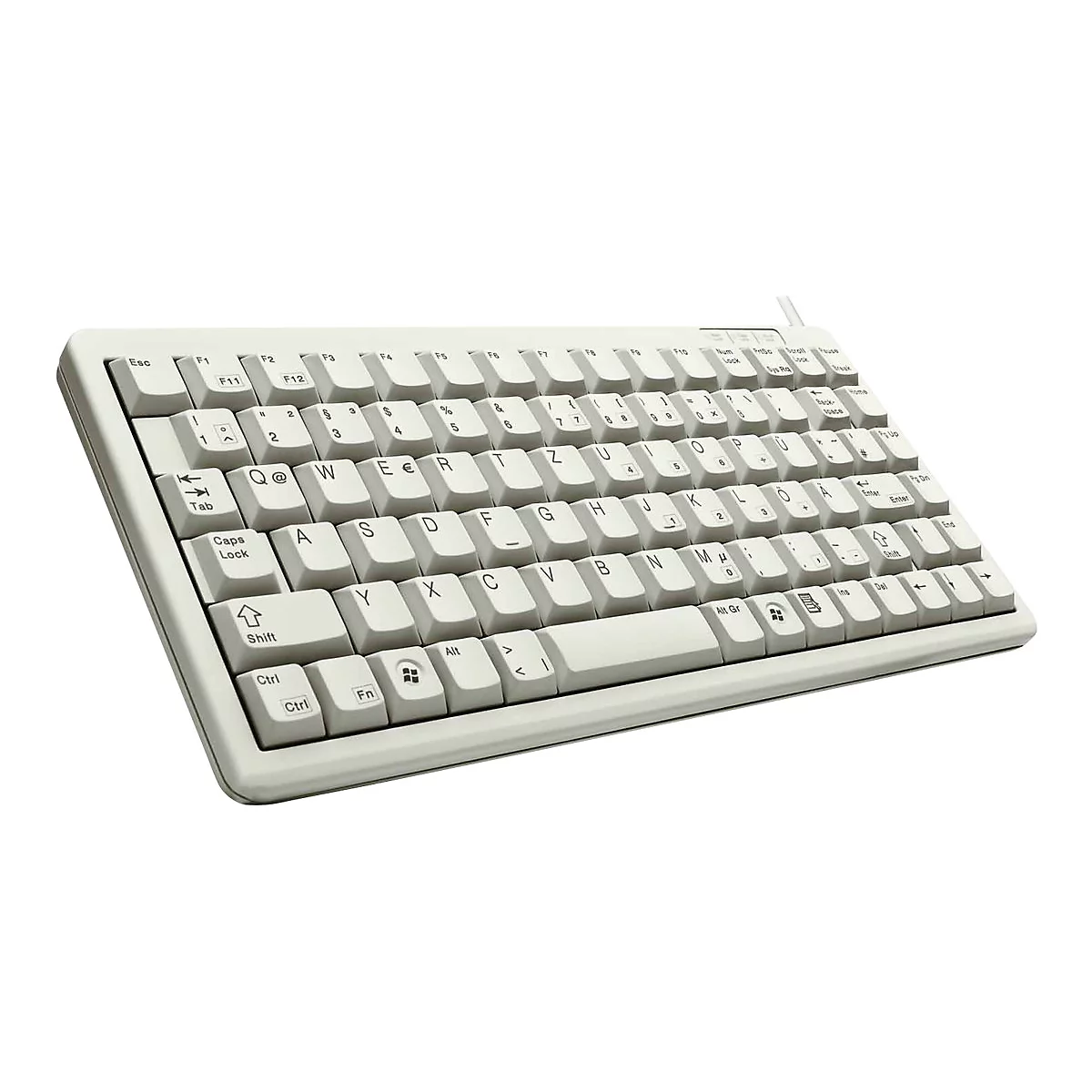 CHERRY Compact-Keyboard G84-4100 - clavier - QWERTY - US - gris clair