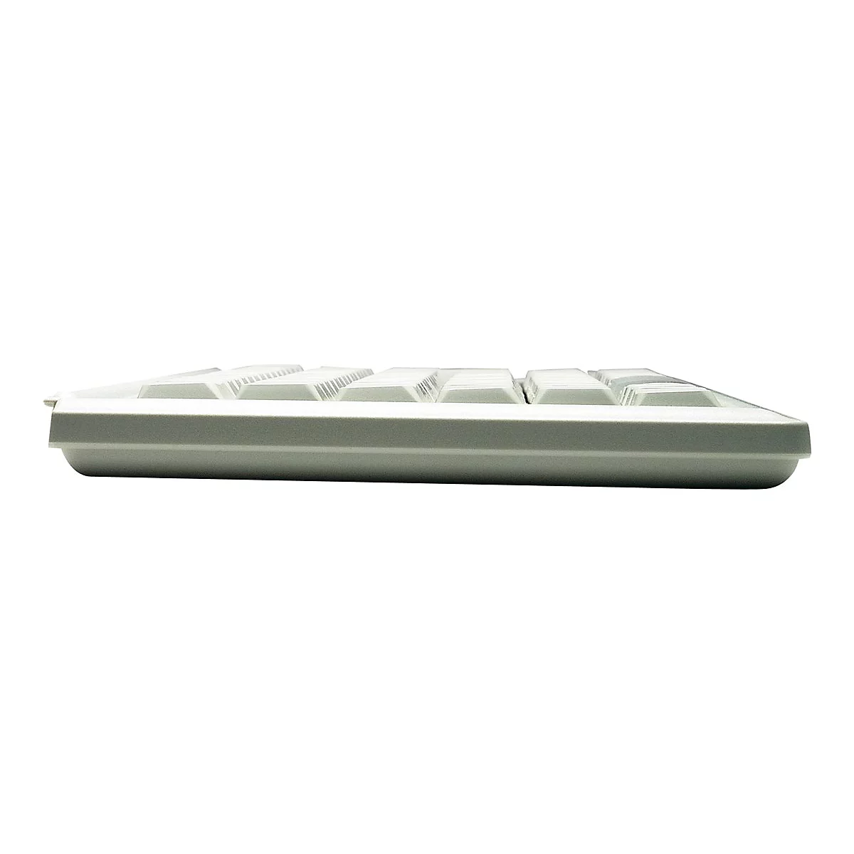 CHERRY Compact-Keyboard G84-4400 - Tastatur - Deutsch - Hellgrau