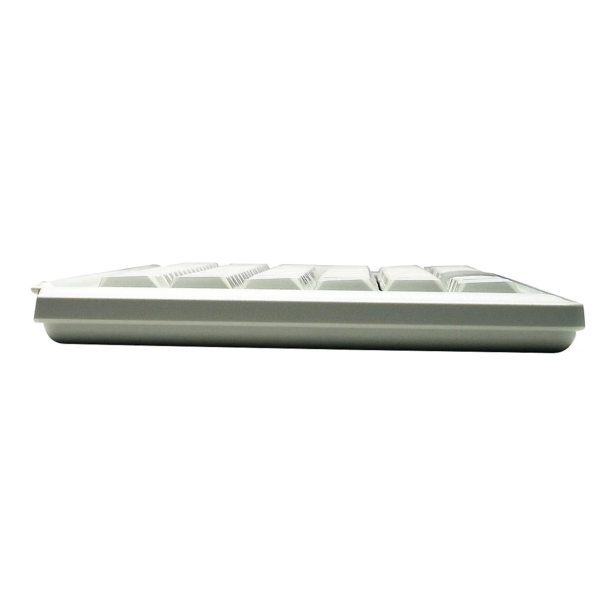 CHERRY Compact-Keyboard G84-4400 - Tastatur - Englisch - Hellgrau