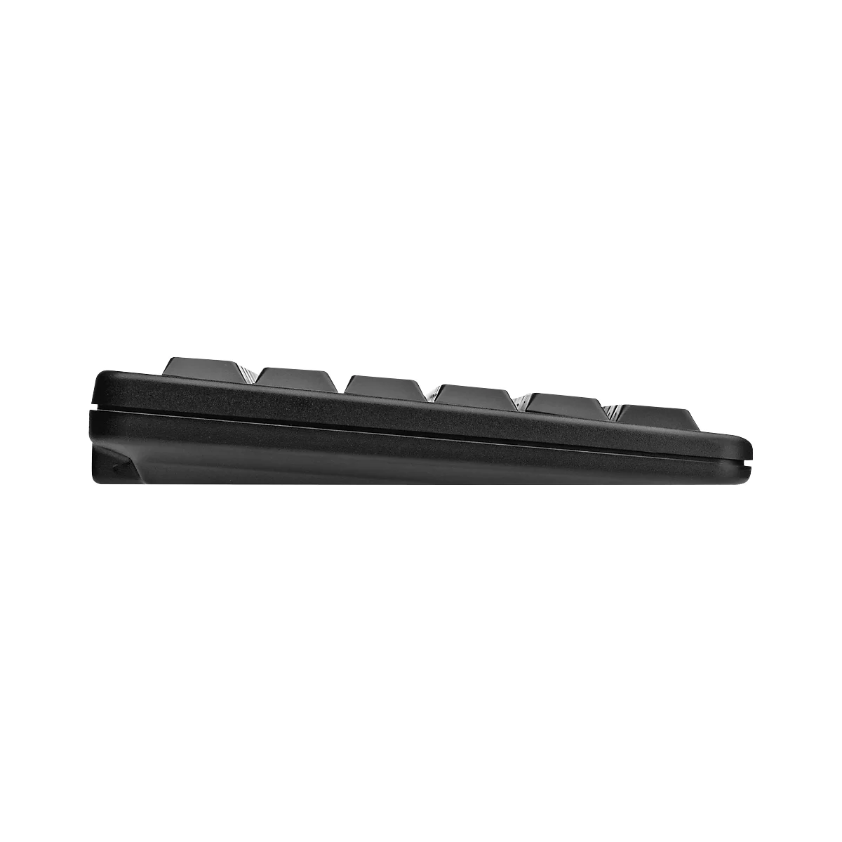 Cherry compact toetsenbord G84-4100, ultraplat, QWERTZ, USB-poort, voor slanke PC's, zwart