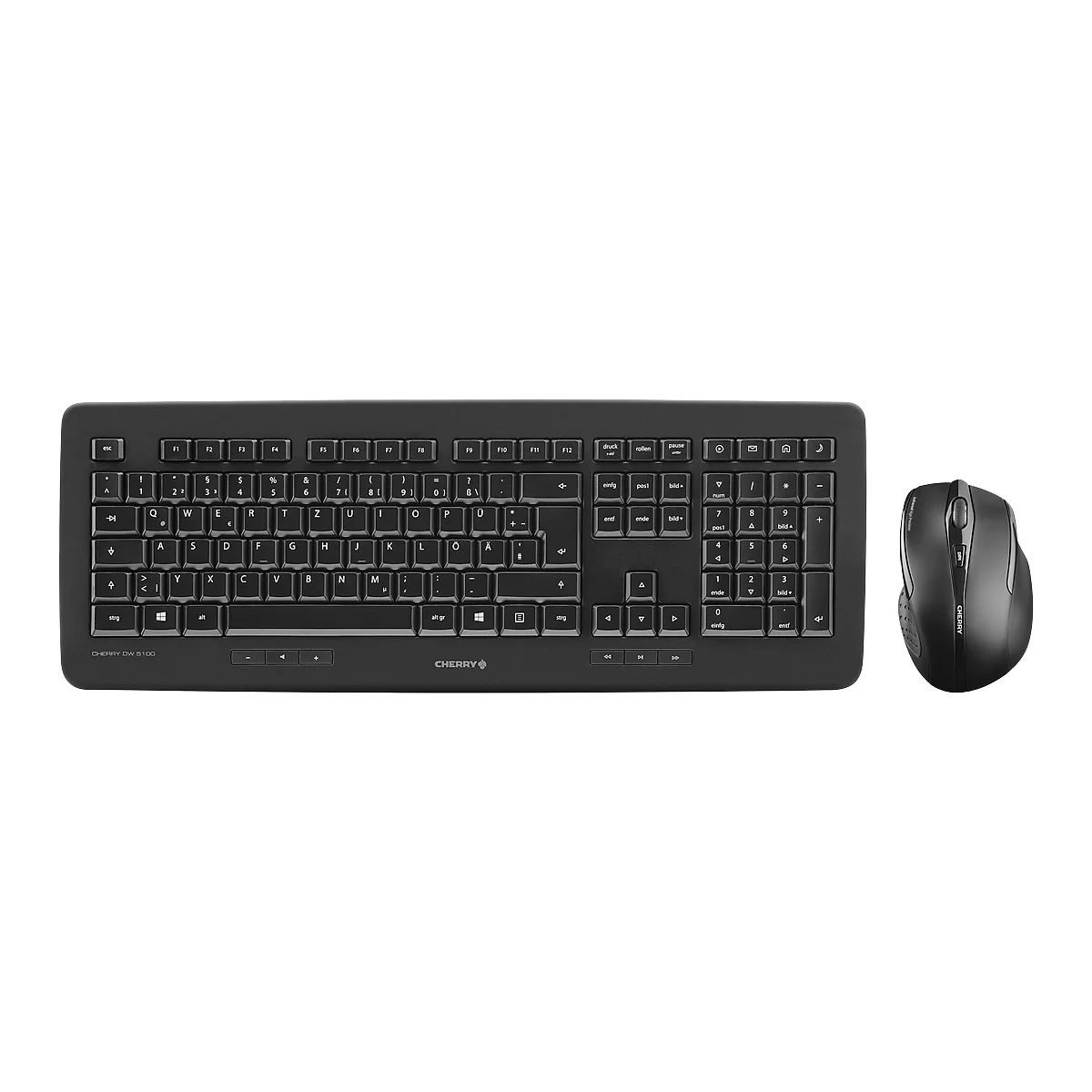CHERRY DW 5100 Cordless Desktop, QWERTZ, schwarz