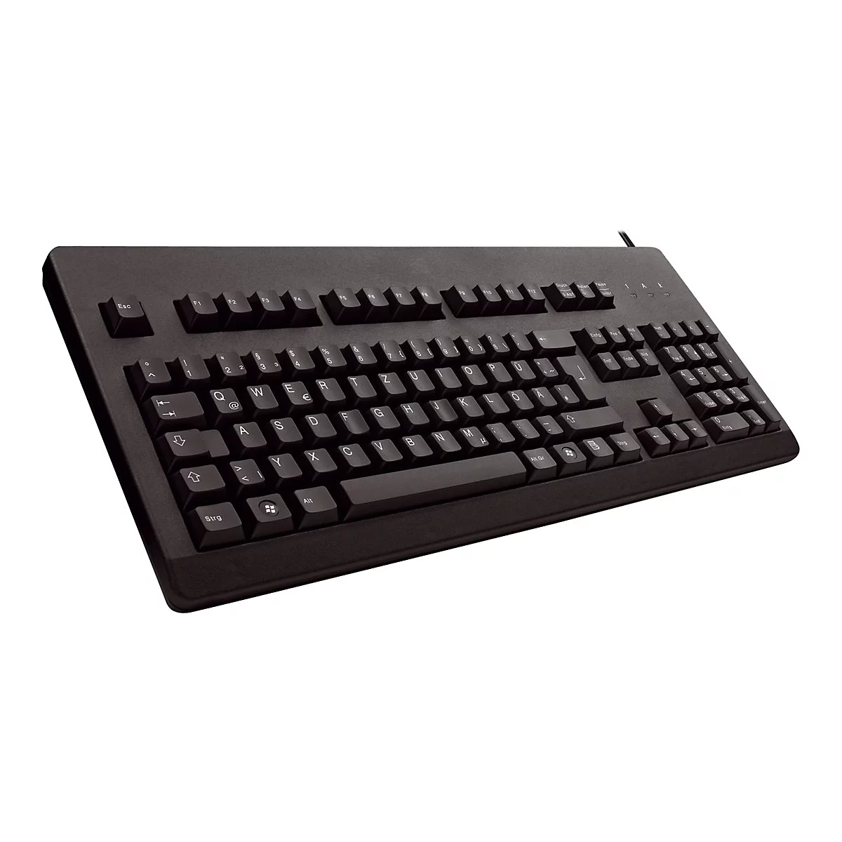 CHERRY G80-3000 - Tastatur - PS/2, USB - Deutsch - Schwarz