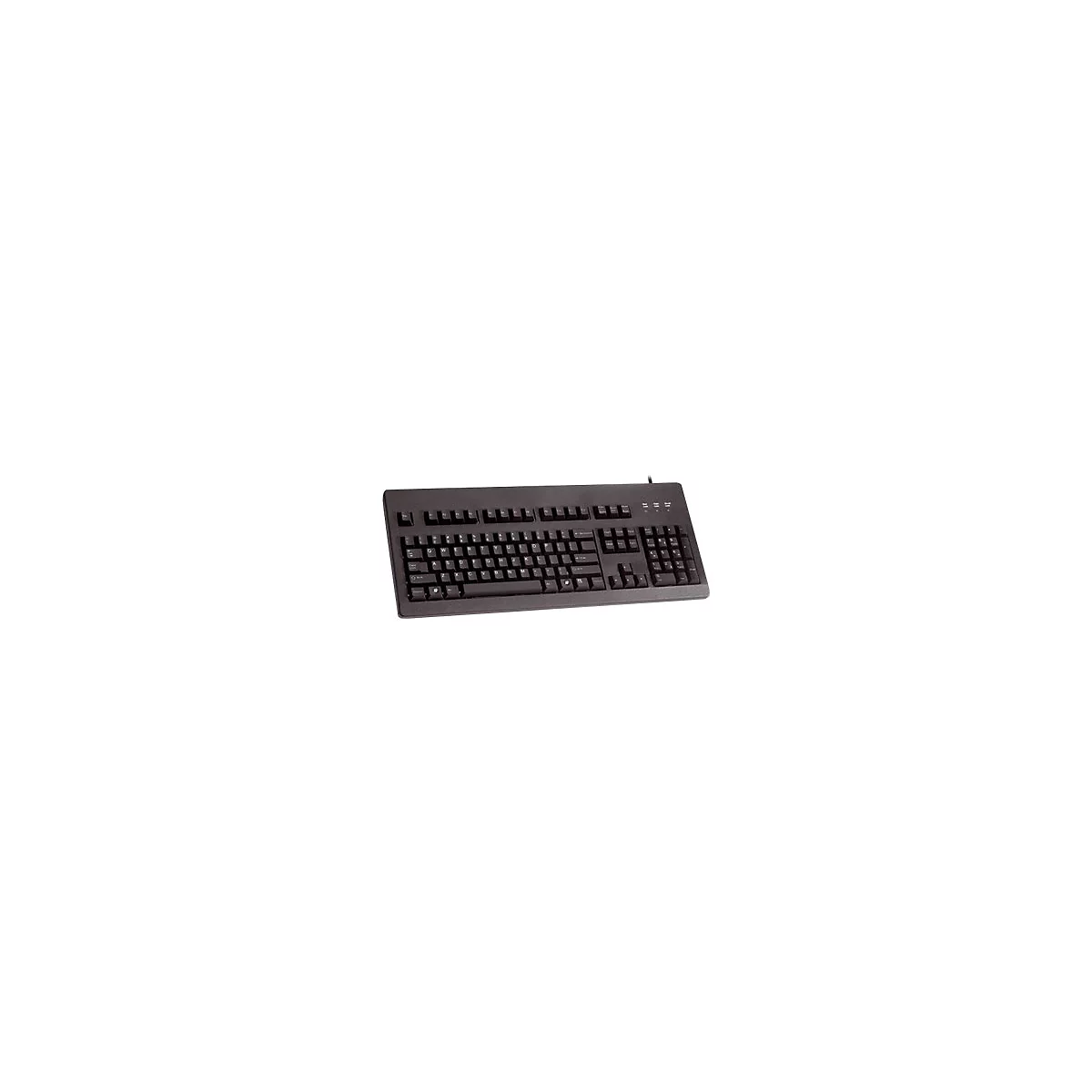 CHERRY G80-3000 - Tastatur - PS/2, USB - Deutsch - Schwarz