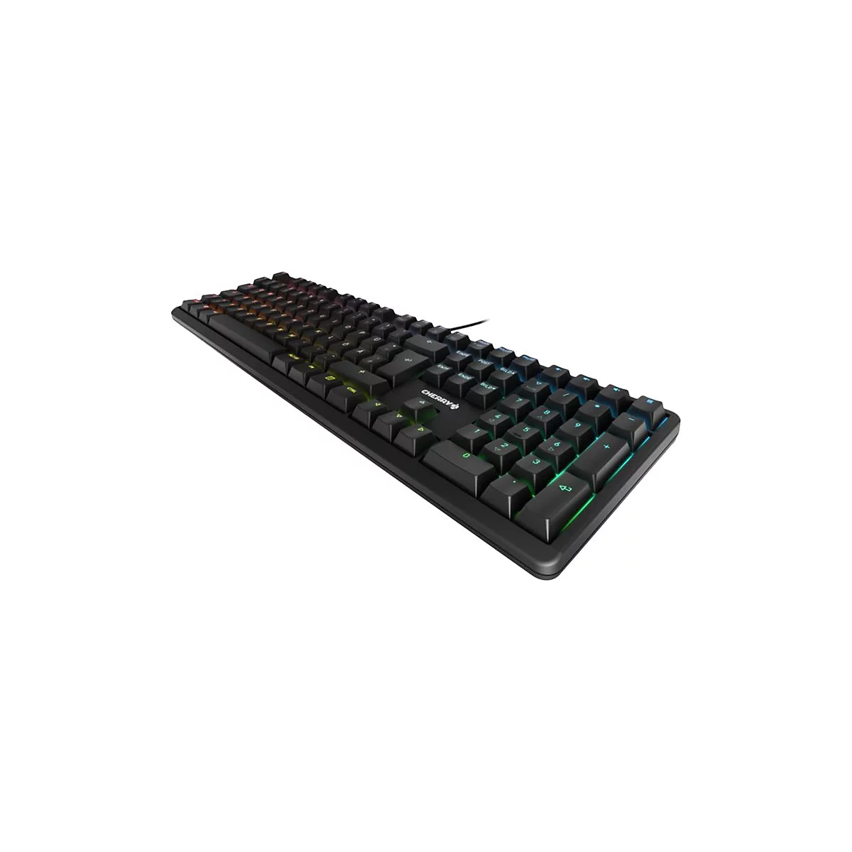 CHERRY G80-3000N RGB - Tastatur - Deutsch - Schwarz