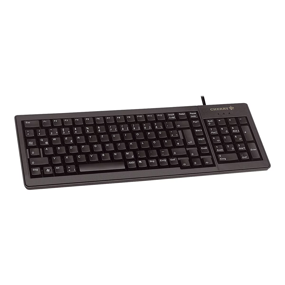 CHERRY G84-5200 XS Complete Keyboard - Tastatur - QWERTY - USA - Schwarz