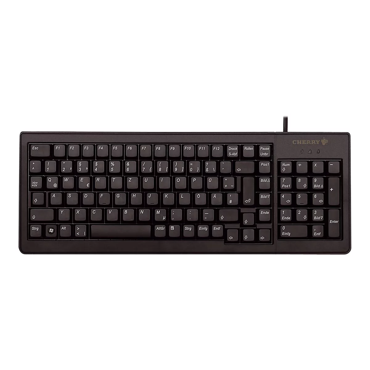 CHERRY G84-5200 XS Complete Keyboard - Tastatur - QWERTY - USA - Schwarz