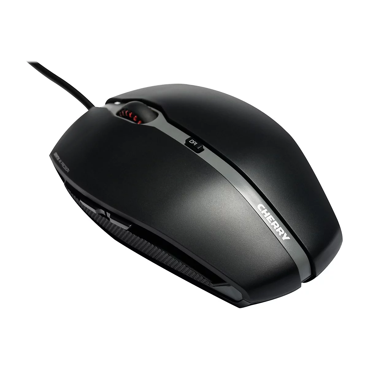 CHERRY GENTIX 4K - Maus - USB - Schwarz