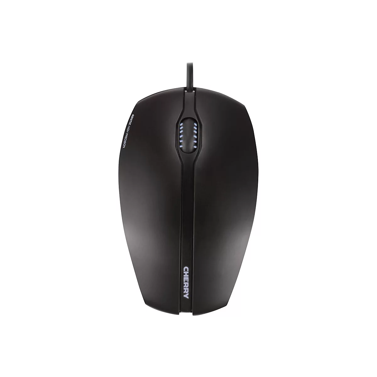 CHERRY GENTIX Illuminated - Maus - USB - Schwarz