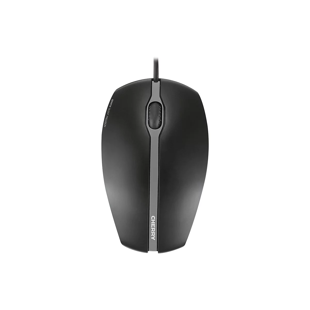CHERRY GENTIX SILENT - Maus - USB - Schwarz