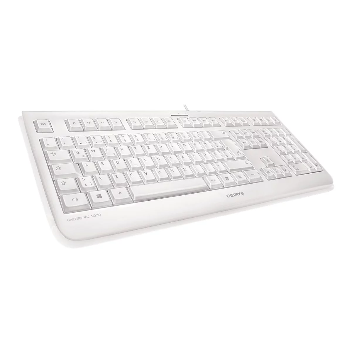 CHERRY KC 1068 - Tastatur - Französisch - Pale Gray