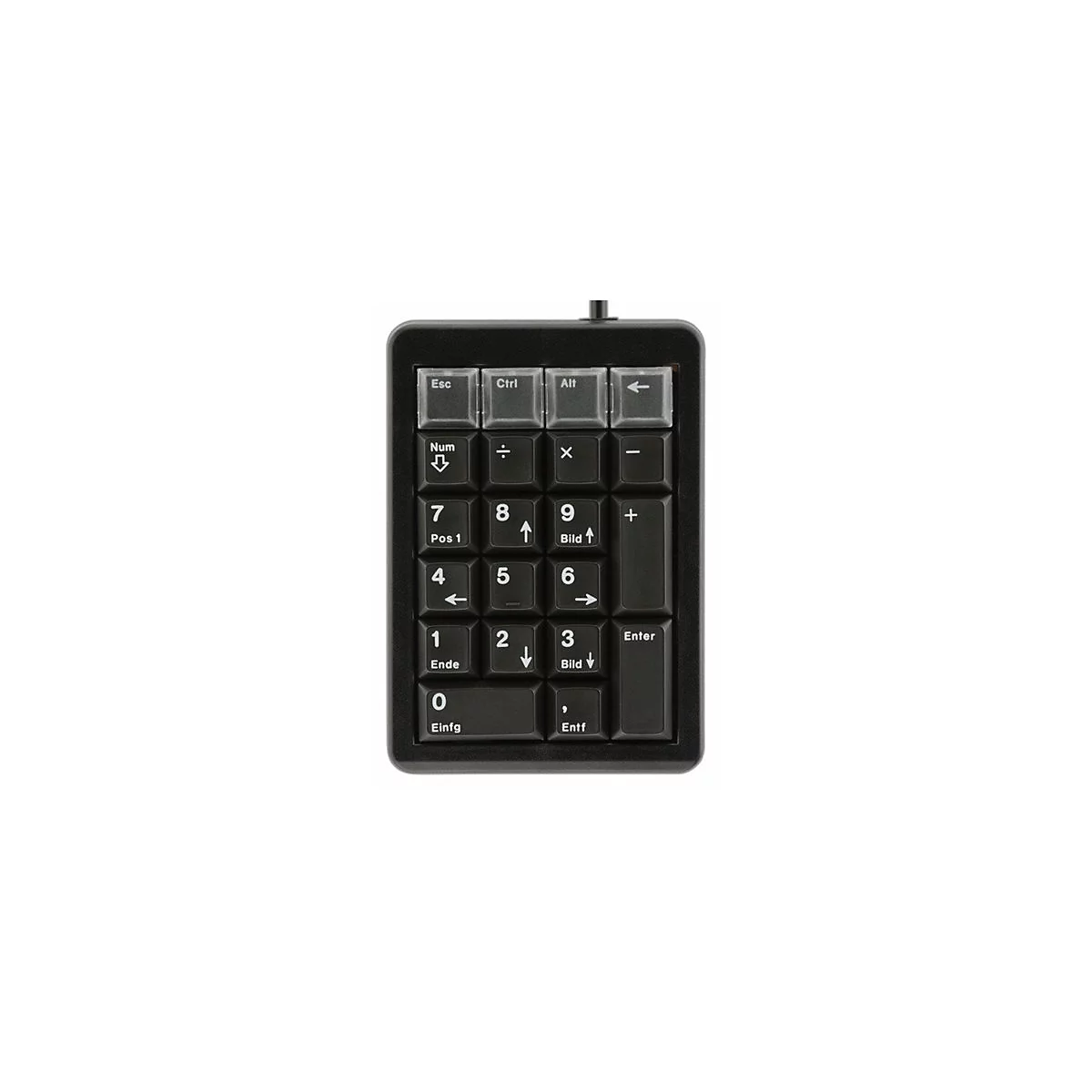 CHERRY Keypad G84-4700 - Tastenfeld - USB - Deutsch - Hellgrau