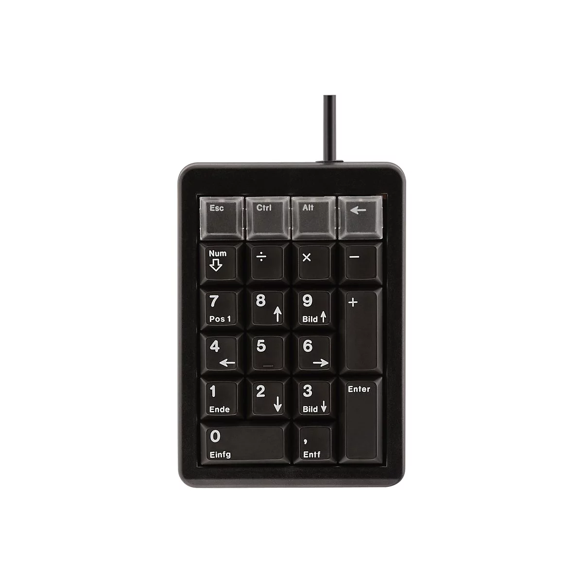 CHERRY Keypad G84-4700 - Tastenfeld - USB - Deutsch - Schwarz