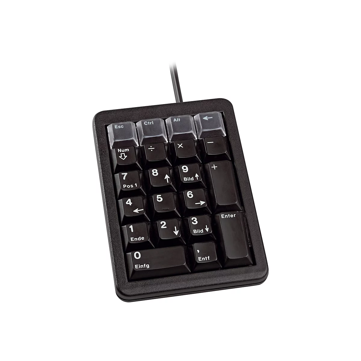 CHERRY Keypad G84-4700 - Tastenfeld - USB - Deutsch - Schwarz