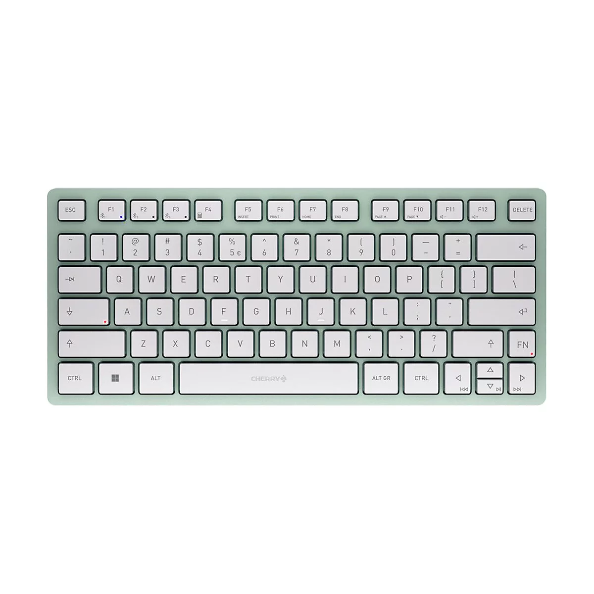 CHERRY KW 7100 MINI BT - Tastatur - kabellos - Bluetooth 5.1 - QWERTY - Europa