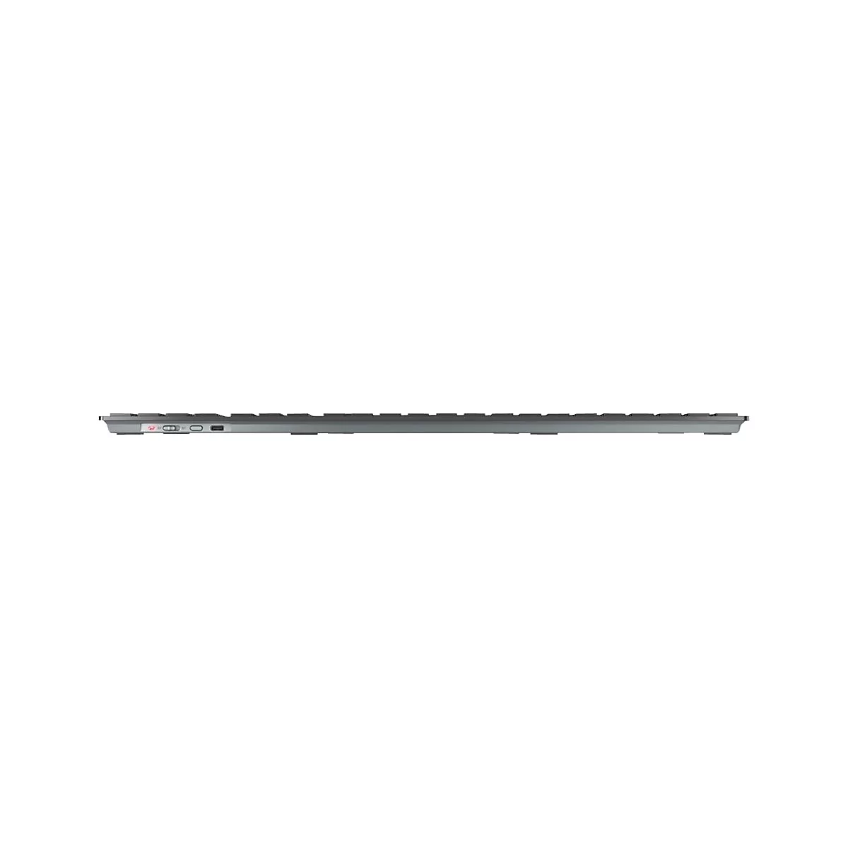 CHERRY KW 9100 SLIM - Tastatur - kabellos - 2.4 GHz, Bluetooth 4.0 - Schweiz - Tastenschalter: CHERRY SX