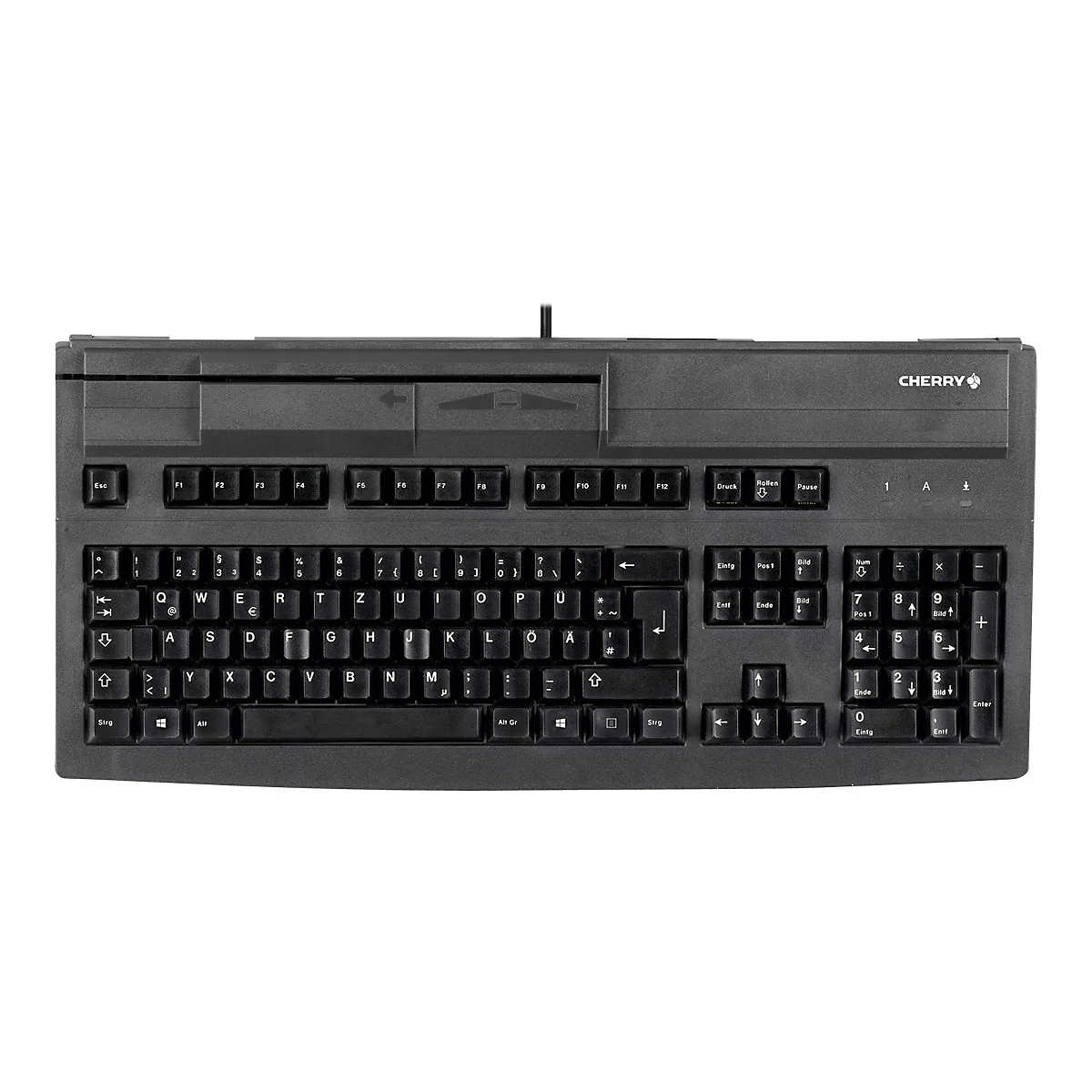 CHERRY MultiBoard V2 G80-8000 - Tastatur - USB - Deutsch - Schwarz