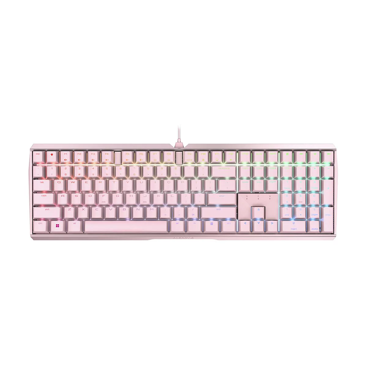CHERRY MX-Board 3.0 S - Tastatur - Hintergrundbeleuchtung - USB - QWERTZ - Deutsch