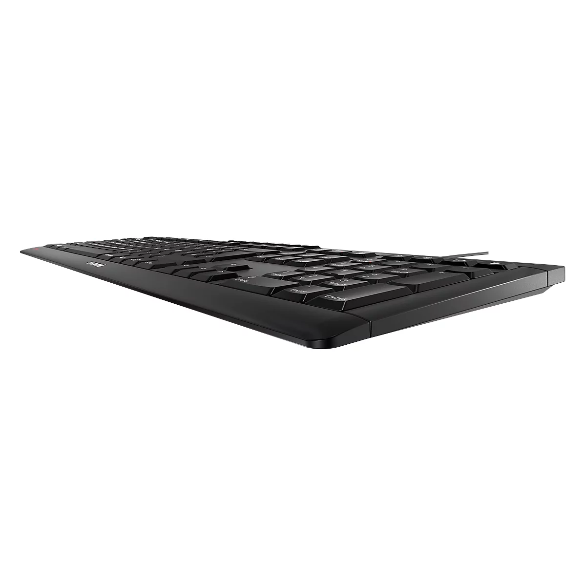 Cherry Stream Clavier JK-8500 DE-2, QWERTZ, plat, silencieux, mécanisme de ciseaux SX, noir