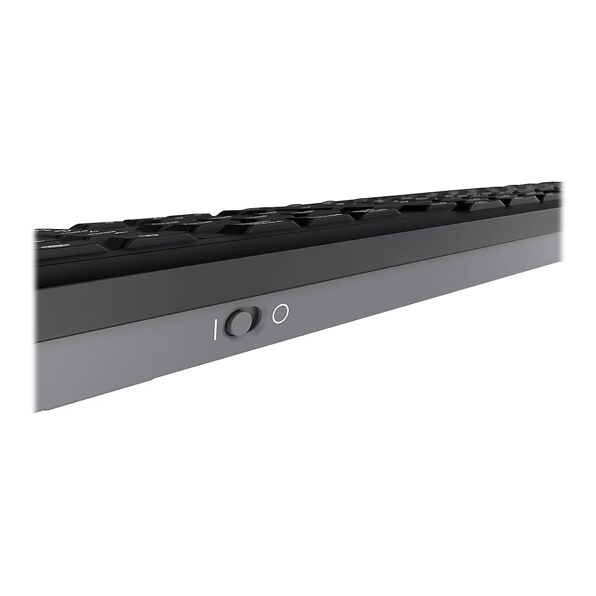 CHERRY STREAM DESKTOP - Tastatur-und-Maus-Set - Belgien - Schwarz