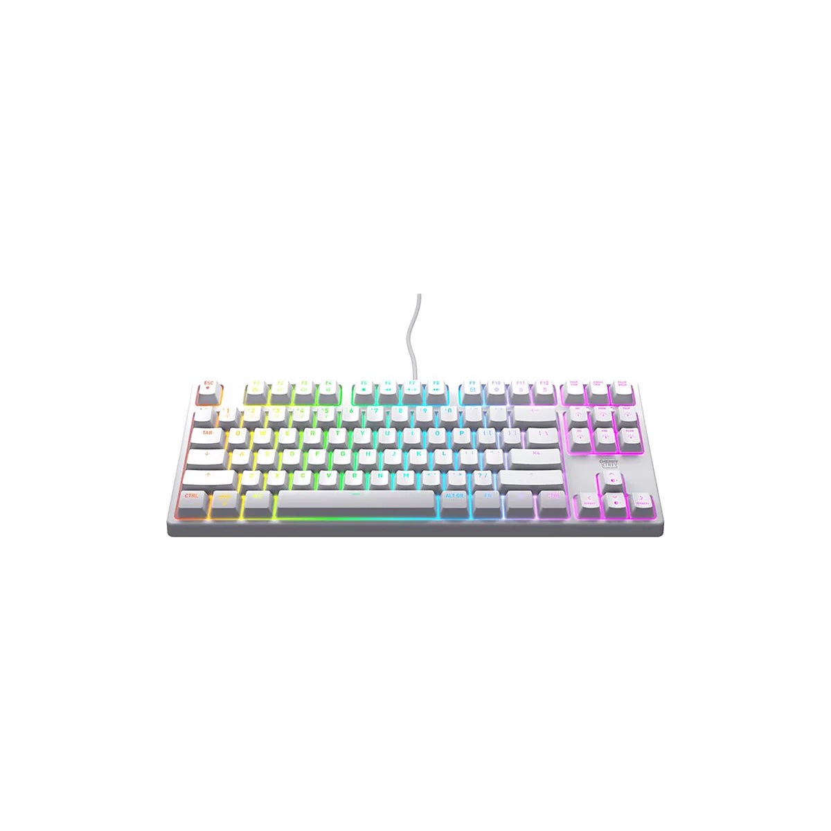 CHERRY XTRFY K4V2 - Tastatur - RGB - 80% - TKL - Hintergrundbeleuchtung