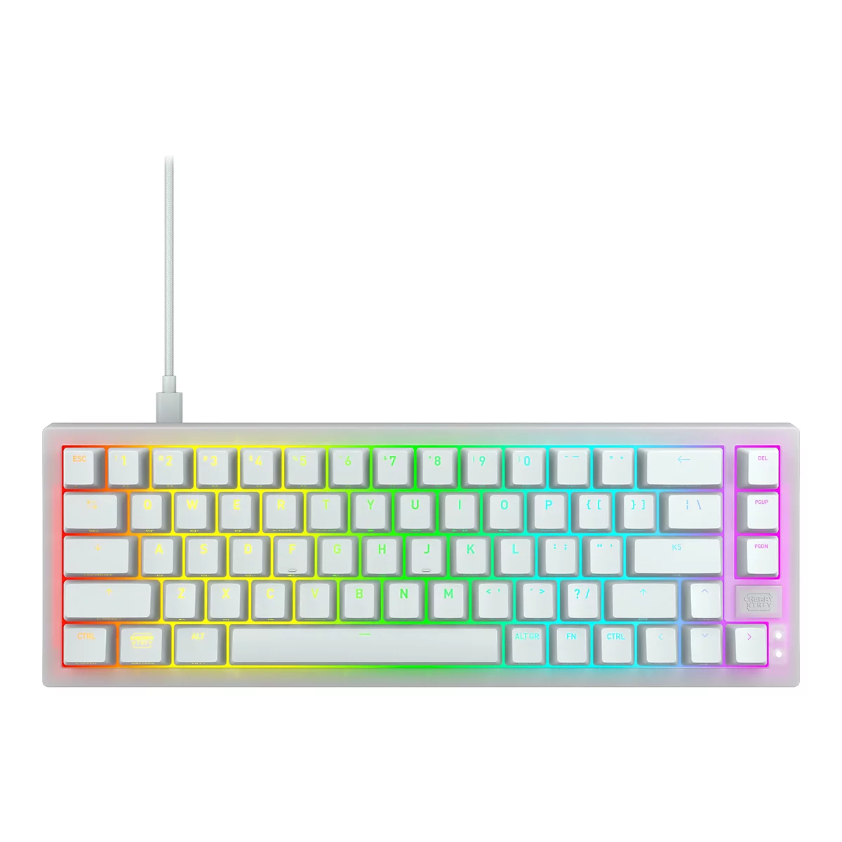 CHERRY XTRFY K5V2 - Tastatur - 65% - compact - hintergrundbeleuchtet - QWERTY