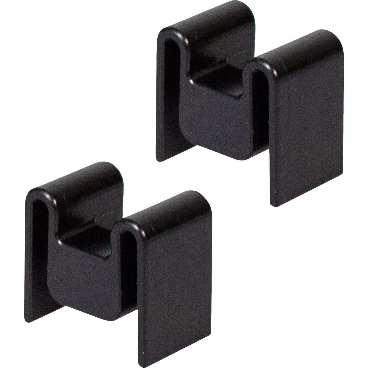 Circubin Aansluitset voor afvalbak BonTon - kunststof - B 15 x D 23 x H 22 mm - antraciet -2 koppelstukken