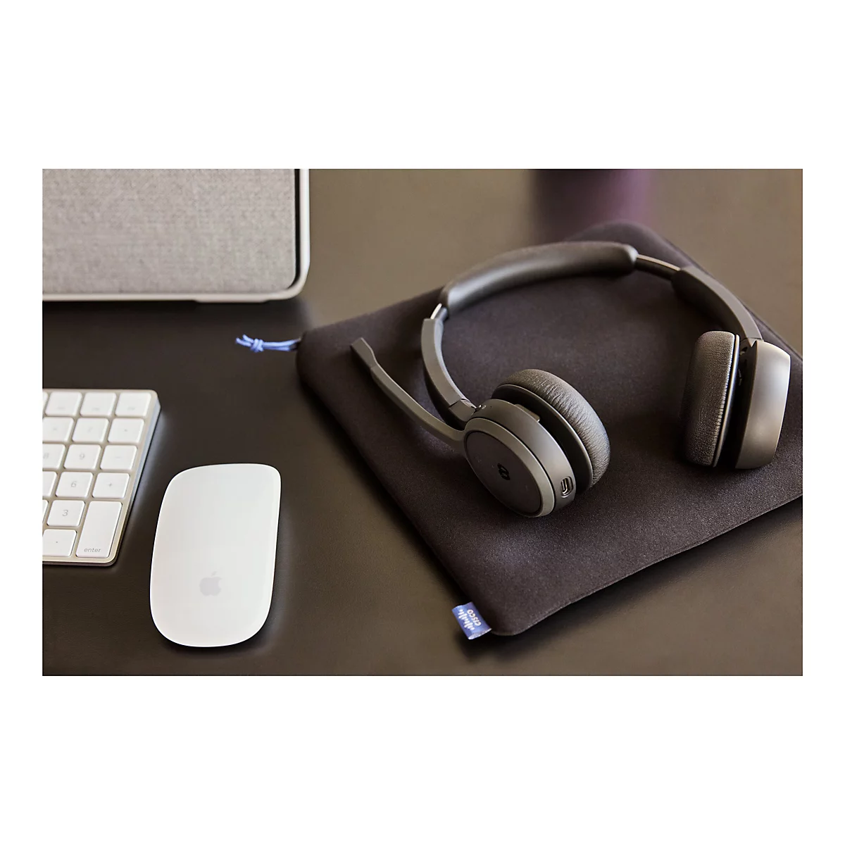 Cisco Headset 722 - Headset - On-Ear - Bluetooth - kabellos - Carbon Black