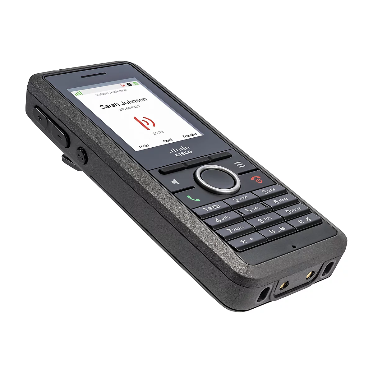 Cisco IP DECT Phone 6825 - Schnurloses Erweiterungshandgerät - mit Bluetooth-Schnittstelle - DECT - SIP - 2 Leitungen