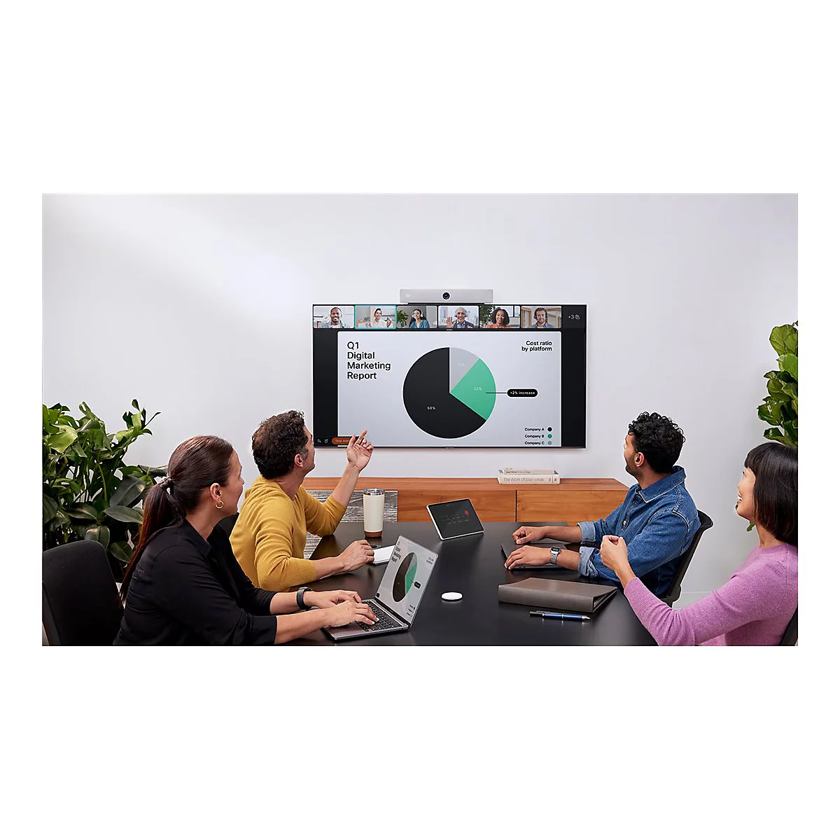 Cisco Webex Room Bar - Videokonferenzkomponente - Erstes Licht