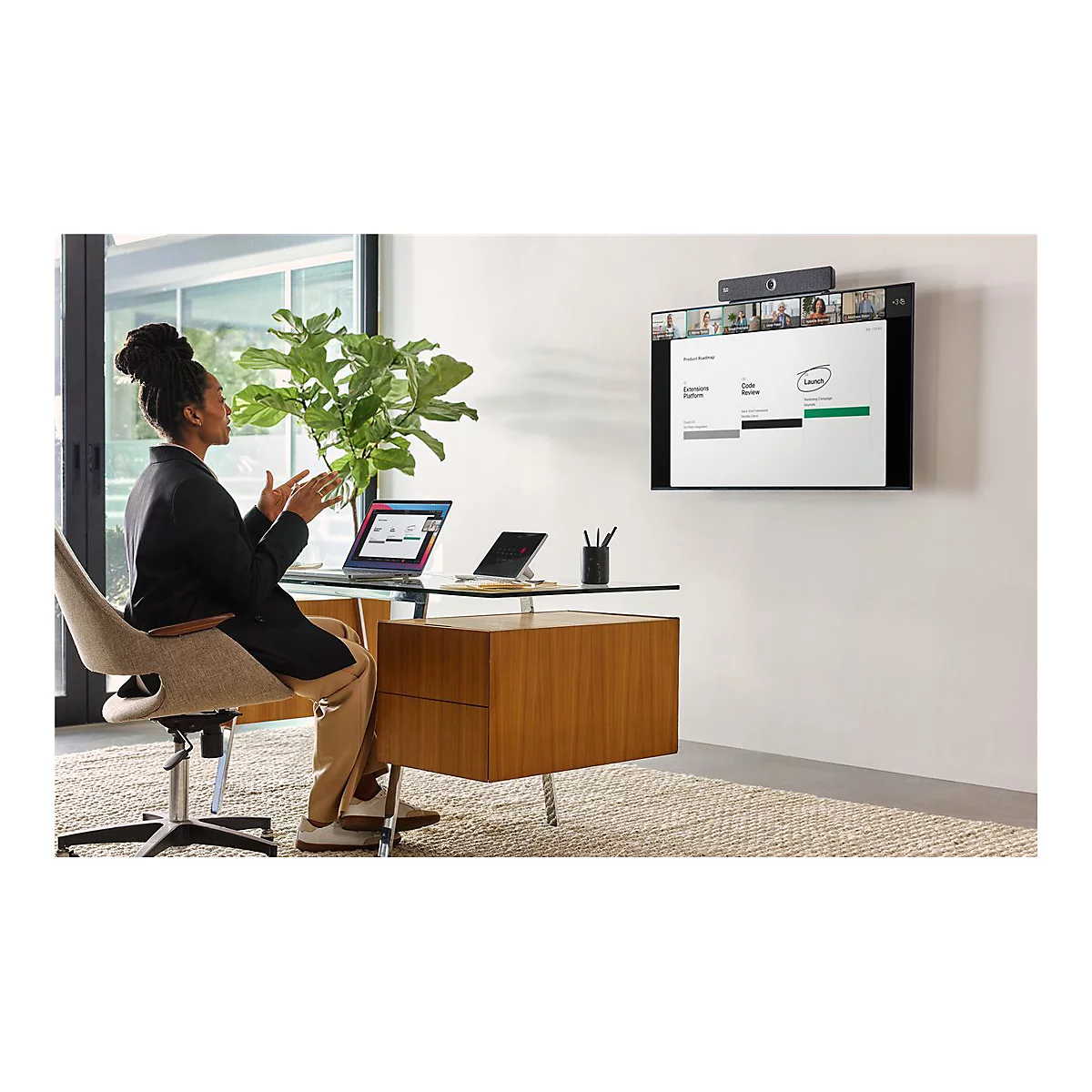 Cisco Webex Room Bar - Videokonferenzkomponente - Erstes Licht