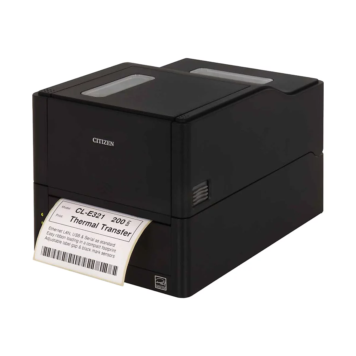 Citizen CL-E321 - Etikettendrucker - Thermodirekt / Thermotransfer - Rolle (11,8 cm) - 203 dpi - bis zu 200 mm/Sek.