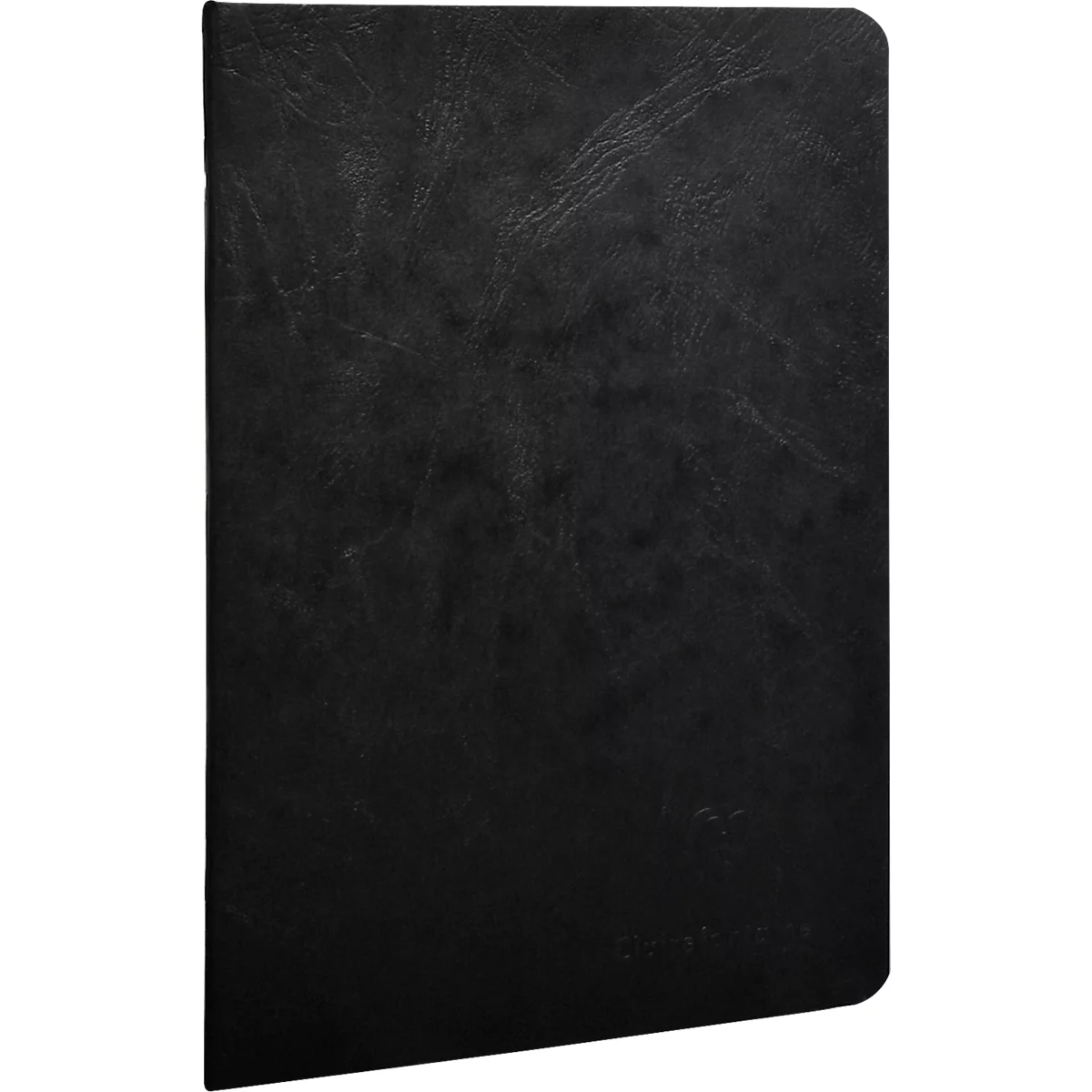 CLAIREFONTAINE Age Bag, Notizbuch mit Drahtheftung, Hardcover, DIN A5, 48 Blatt, 90 g/m², liniert, schwarz