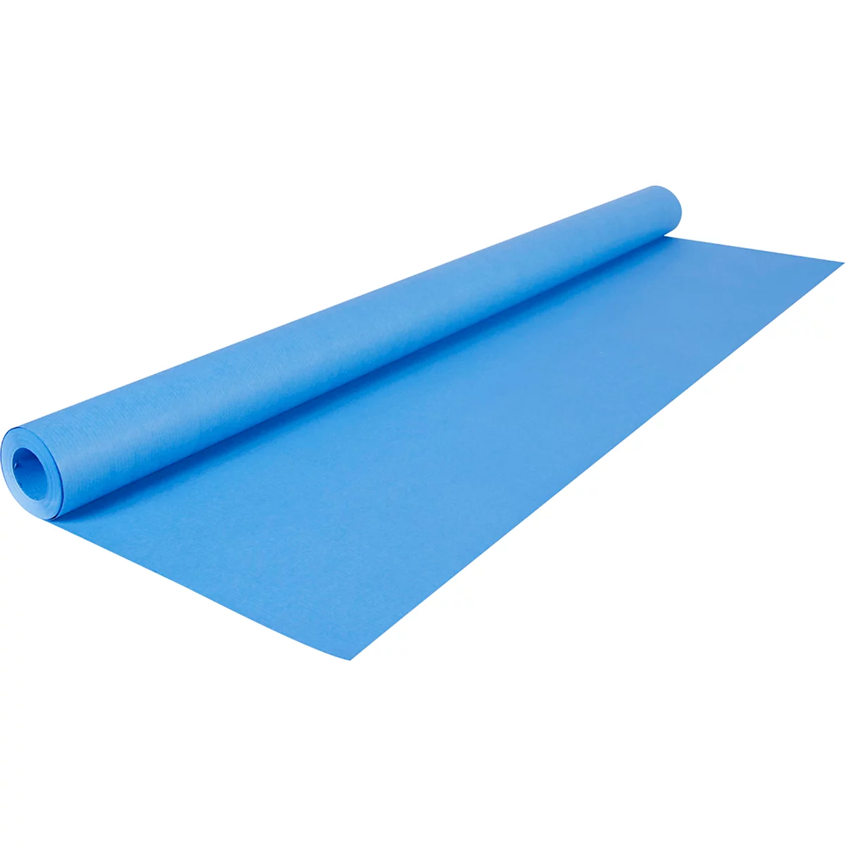 Clairefontaine kraftpapier, Frans blauw, geribd, PEFC gecertificeerd, 1 rol met L 10 m x B 700 mm