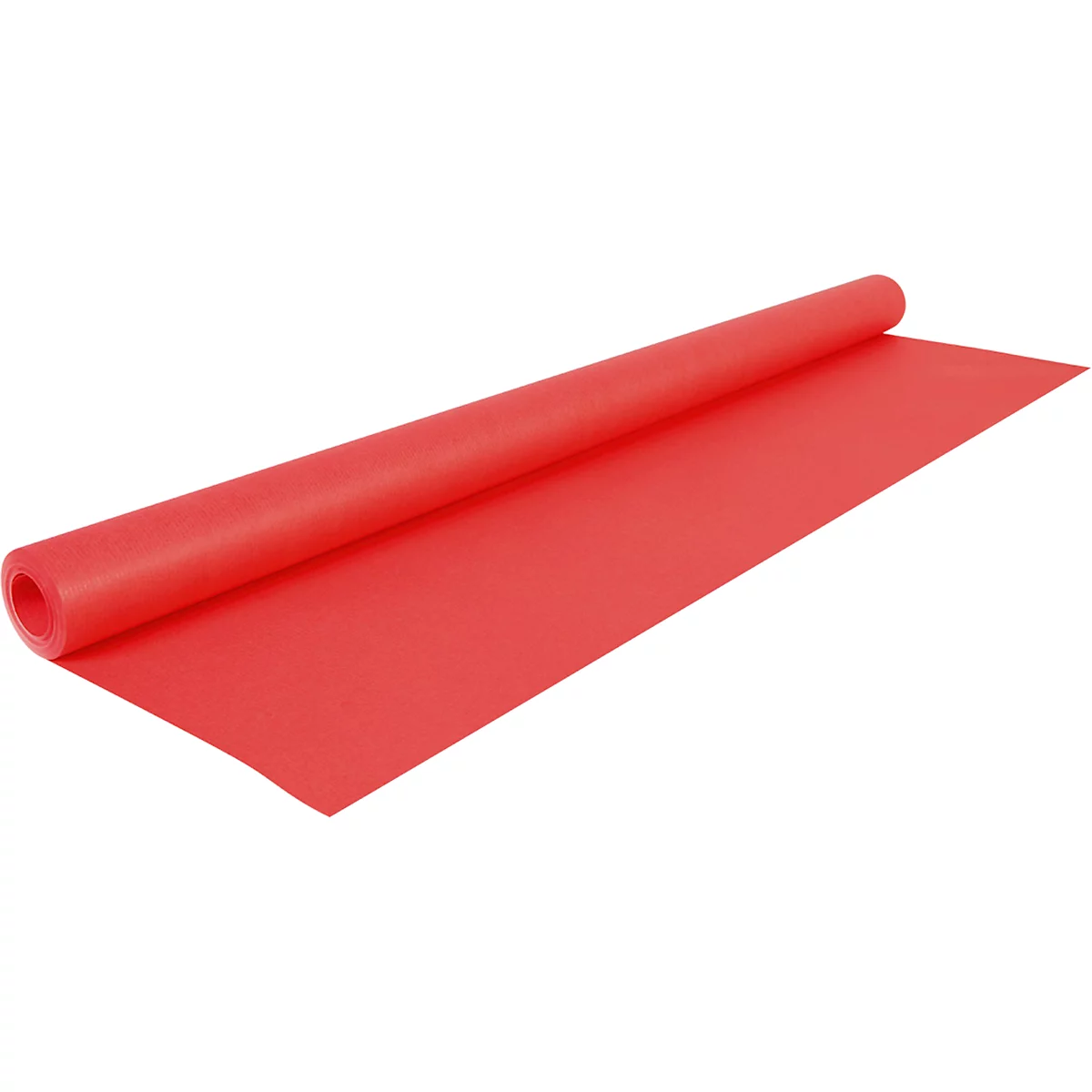 Clairefontaine kraftpapier, rood, geribd, PEFC-gecertificeerd, 1 rol met L 10 m x B 700 mm