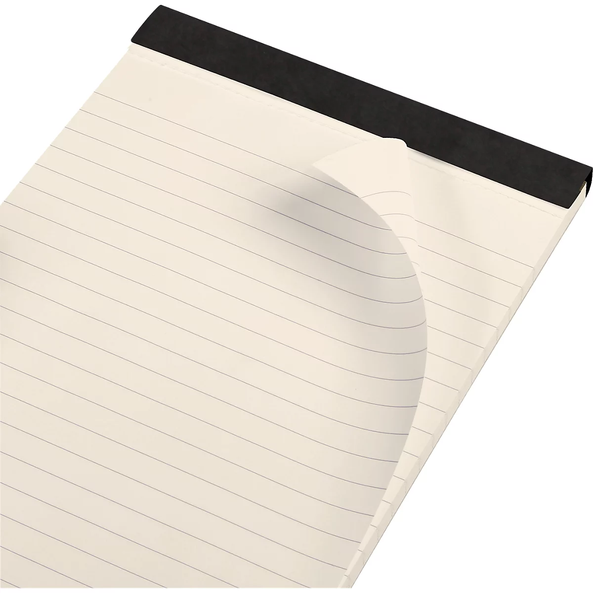 Clairefontaine Schreibblock-Set Flying Spirit, 70 Blatt, DIN A5, 90 g/m², kopfseitig geleimt, liniert, Einband schwarz, 5 Motive sortiert