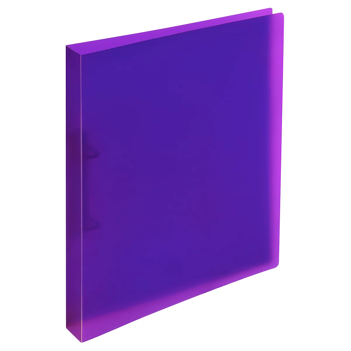 Classeur à anneaux Easy Kolma, A4, KolmaFlex, semi-transparent, violet