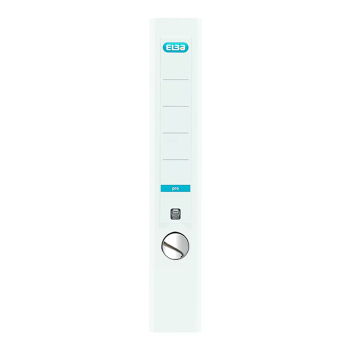 Classeur à levier smart ELBA, format A4, l. de la tranche 50 mm, 10 pièces, blanc