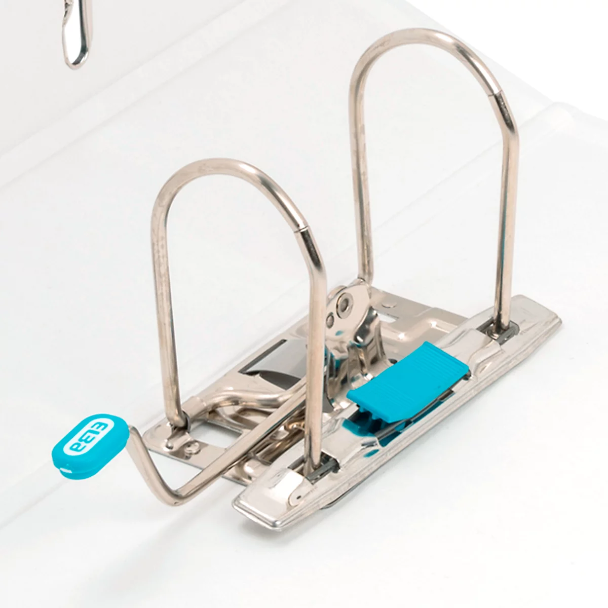 Classeur à levier smart ELBA, format A4, largeur du dos 80 mm, 10 pièces, blanc