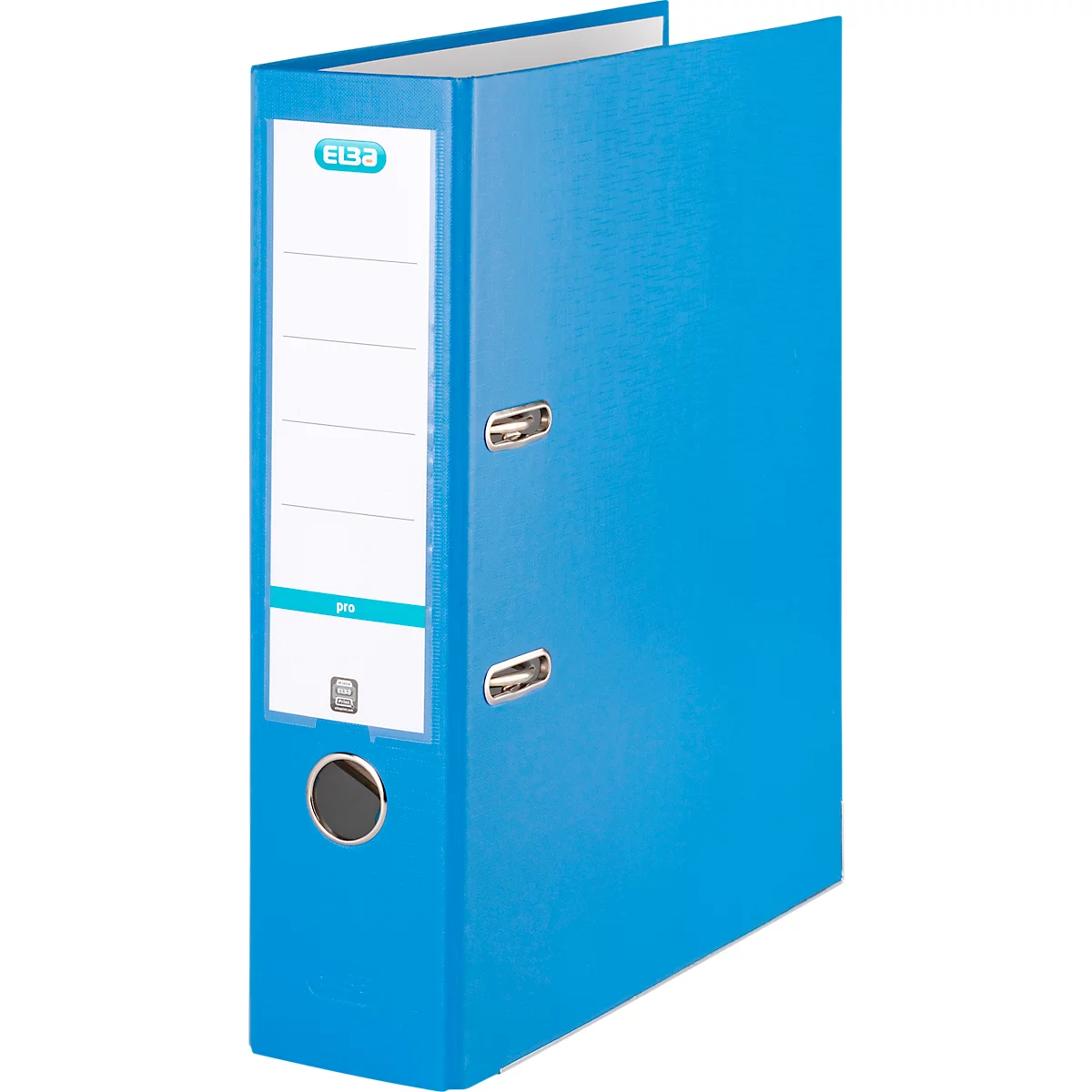 Classeur à levier smart ELBA, format A4, largeur du dos 80 mm, 10 pièces, bleu