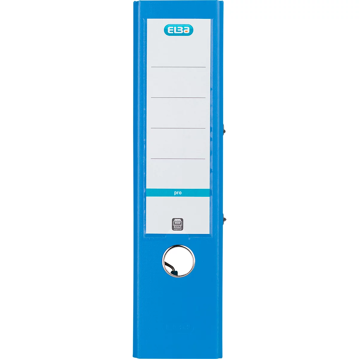 Classeur à levier smart ELBA, format A4, largeur du dos 80 mm, 10 pièces, bleu