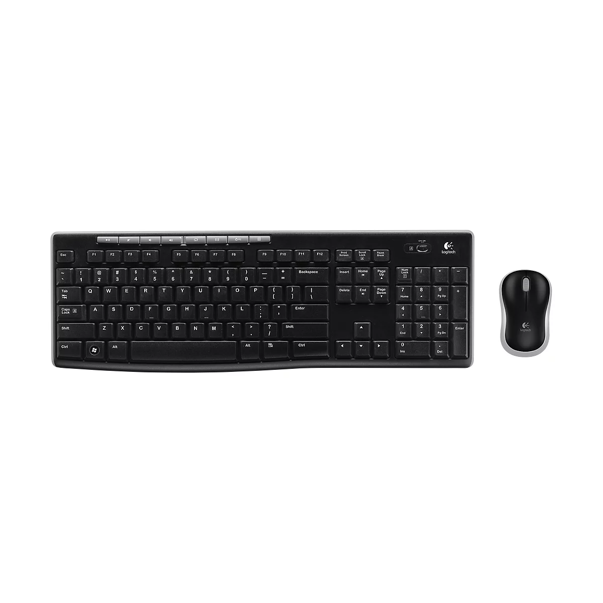 Clavier et souris Wireless Combo MK270 Logitech® - de type allemand
