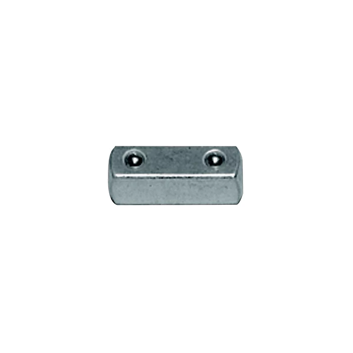 Adaptateur métallique de forme hexagonale, deux billes. Outil de haute qualité.