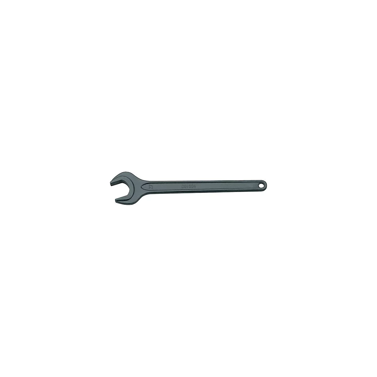 Clé à fourche Gedore 894, ouverture de clé 85 mm, longueur 690 mm, acier CV, avec trou d'accrochage, hexagonale