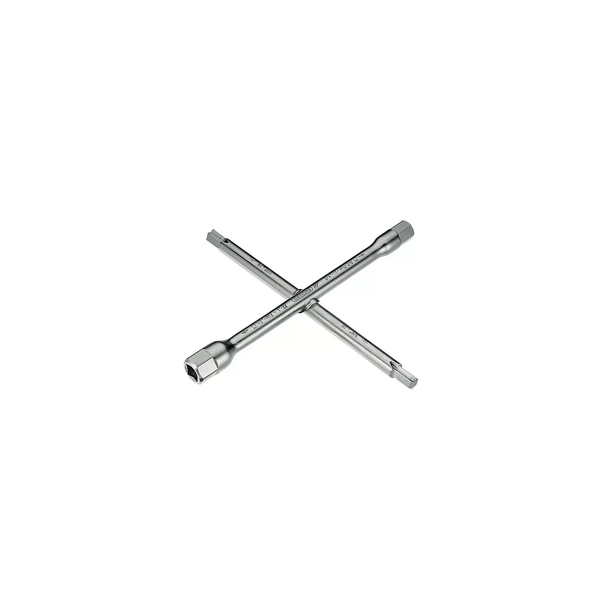 Clé croisée sanitaire 378500 220x220mm fonction 14 positions GEDORE