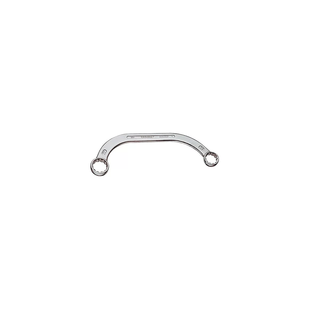 Clé de blocage de démarrage Gedore 304, SW 16 x 18 mm, longueur 185 mm, acier CV, dodécagonale