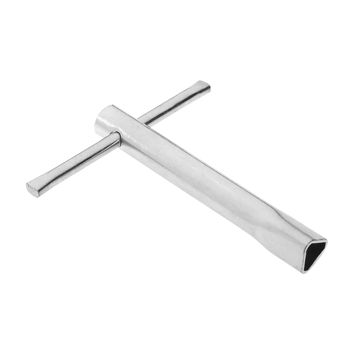 Clé triangulaire pour borne en acier, taille M10, L 140 mm, avec barre de garrot L 130 mm