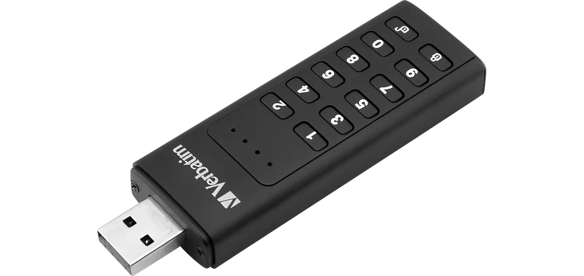 Clé USB Verbatim Secure Portable, USB 3.0, cryptage AES 256, 32