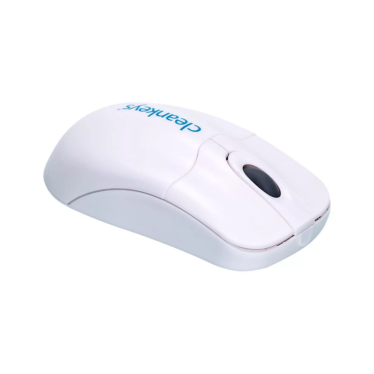 CleanKeys CKM2W - Maus - ergonomisch - optisch - 3 Tasten - kabellos