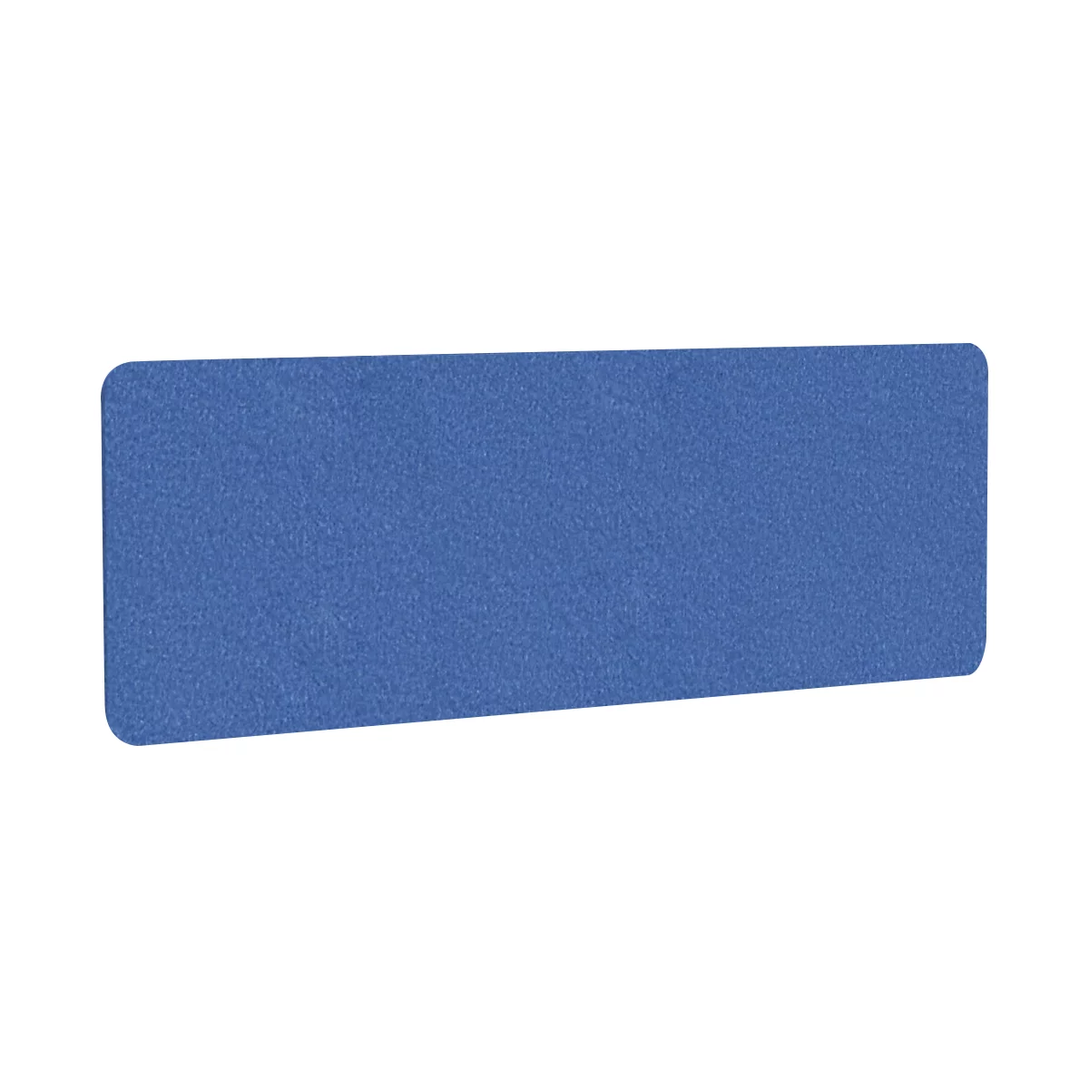 Cloison acoustique de bureau AKUSTIX Vario, classe d'absorption acoustique B, épaisseur 18 mm, sans fixations, L 1800 x H 600 mm, feutre PET, bleu