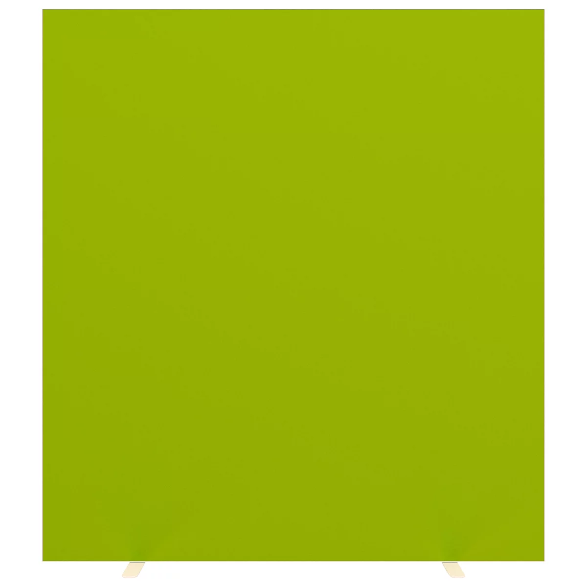 Cloison de séparation de pièce Paperflow, avec mousse acoustique non tissée, l. 1600 mm, vert